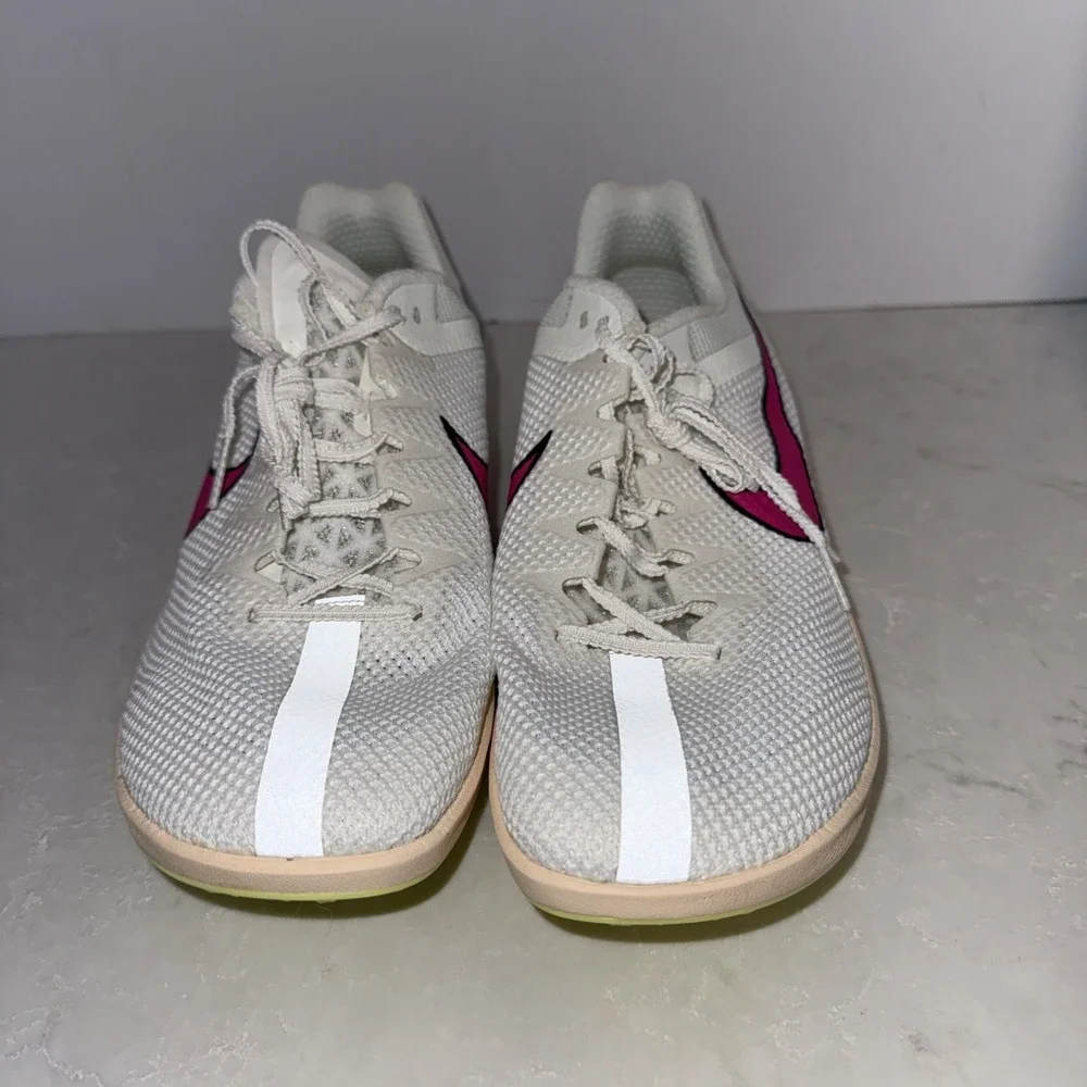 NEW Nike Zoom Rival Distance Running Track & Field- White W Size 11 Yes SPIKES